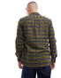 Lyle & Scott icon logo check flannel shirt in glenshee burgundy