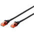 CAT 6 UTP Cable Ewent EW-6U-030BL Black Multicolour 3 m