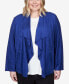 Фото #1 товара Plus Size Downtown Vibe Suede Long Sleeve Jacket