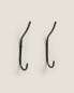 Фото #3 товара Pack of large dark metal hooks