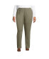 ფოტო #1 პროდუქტის Plus Size Sport Knit High Rise Elastic Waist Pants