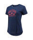 ფოტო #3 პროდუქტის Women's Navy Jacksonville Jumbo Shrimp Cut It Out T-shirt