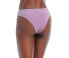 Baobab Womens Maple Shimmer Bikini Bottom Swimwear Purple Size XS