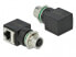 Delock 66314 - M12 - RJ45 - Black