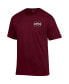 Фото #3 товара Men's Maroon Mississippi State Bulldogs Stack 2-Hit T-shirt