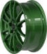 Фото #7 товара Колесный диск литой Alutec Monstr металлический-зеленый 7.5x18 ET40 - LK5/100 ML63.3