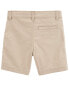 Baby Flat-Front Shorts 9M