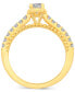 ფოტო #11 პროდუქტის Diamond Bridal Set (1 ct. t.w.) in 14k Gold