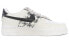 【定制球鞋】 Nike Air Force 1 Low 空军一号 小香风主题定制 贴布 简约风 千鸟格 复古 情侣 低帮 板鞋 男款 乳白 / Кроссовки Nike Air Force CW2288-111