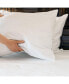 Arkwright Silvadur Treated Pillowcases (2 Pack), Queen, White, Poly Cotton Blend