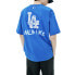 MLB 宽松涂鸦运动短袖T恤 男女同款 蓝色 送礼推荐 送男友 / Футболка MLB 31TS15031-07U