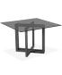 Фото #1 товара Emila 48" Square Glass Mix and Match Dining Table, Created for Macy's