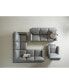 Фото #17 товара Orid 2-Pc. "L"-Shaped Leather Roll Arm Sectional , Created for Macy's