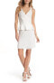 TRINA TRINA TURK 150373 Ryo Embroidered Tulle Sheath Ivory Dress size 8 - фото #2