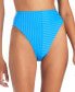 ფოტო #1 პროდუქტის Women's Refresh High Waist High Leg Bikini Bottoms