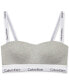 Calvin Klein Women's Modern Cotton Lightly Lined Bandeau Bra QF7628