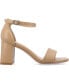 ფოტო #2 პროდუქტის Women's Valenncia Ankle Strap Sandals