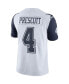 ფოტო #4 პროდუქტის Men's Dak Prescott Dallas Cowboys White Color Rush Vapor Limited Jersey