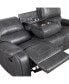 Keily 86" Manual Recliner Sofa Grey