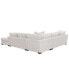 Фото #18 товара Nightford 143" 4-Pc. Fabric L Sectional, Created for Macy's