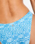 Фото #4 товара Rhythm journey hi cut bikini bottom in blue print