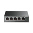 TP-LINK 5-Port 10/100Mbps Desktop Switch with 4-Port PoE - Unmanaged - Fast Ethernet (10/100) - Power over Ethernet (PoE)