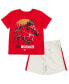 Фото #1 товара Winnie the Pooh Lion King Monsters Inc. Toy Story Incredibles Lilo & Stitch T-Shirt & Mesh Shorts Infant to Big Kid