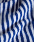 Cotton bath towel with blue stripes