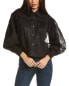 Фото #1 товара Manoush Bridgerton Top Women's Black 34