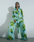 ფოტო #10 პროდუქტის Women's Bow Detail Printed Jumpsuit