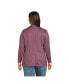 Фото #2 товара Plus Size Sweater Fleece Blazer Jacket - The Blazer