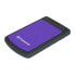 Фото #2 товара Transcend StoreJet 25H3 4TB Purple - 4000 GB - 2.5" - 3.2 Gen 1 (3.1 Gen 1) - Black - Purple