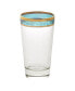 Фото #3 товара Melania Collection Multicolor Highball Glasses, Set of 6