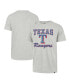Men's Heather Gray Texas Rangers Sandy Daze Franklin T-shirt