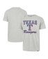 Men's Heather Gray Texas Rangers Sandy Daze Franklin T-shirt Серый, S - фото #1