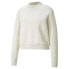 Фото #3 товара Puma Infuse Crew Neck Pullover Sweater Womens Off White 531929-73