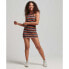 SUPERDRY Vintage Stripe Sleeveless Short Dress