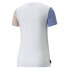 Фото #2 товара Puma Downtown Slim Crew Neck Short Sleeve T-Shirt Womens White Casual Tops 53574