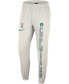 Фото #3 товара Men's Ash, Kelly Green Boston Celtics 75Th Anniversary Courtside Fleece Pants