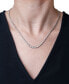 ფოტო #3 პროდუქტის Diamond Graduated 17" Tennis Necklace (1 ct. tw) in 14k White Gold or 14k Yellow Gold, Created for Macy's