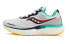 Фото #1 товара Saucony Triumph 胜利19 低帮专业跑步鞋 女款 白黑绿 / Кроссовки Saucony Triumph 19 S10678-84