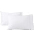 100% Microfiber Pillow Cases - White- 2 Pack