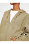 Фото #14 товара Толстовка Koton Zip-Up Hooded Fleece Inside Pocket
