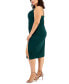 Фото #3 товара Trendy Plus Size Draped Midi Dress