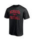 Men's Black Nebraska Huskers First Sprint Team T-shirt M - фото #3