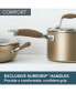 Фото #3 товара Сковорода для жарки Anolon Advanced Home Hard-Anodized Nonstick 5-Qt. с ручкой-держателем