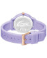 Фото #3 товара Часы Lacoste L1212 Lavender Silicone Strap - 36mm