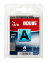 Novus Dahle Novus A Typ 53/6 - Staples pack - 0.75 mm - Fixing - 2000 staples - A 53/6 - Stainless steel