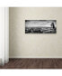 Фото #3 товара Moises Levy 'Boring in Paris' Canvas Art - 19" x 8" x 2"