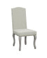 Nancy Victorian Nail Head Dining Chair, Set of 2